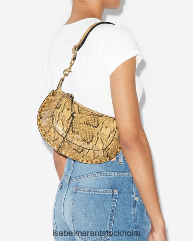 tillbehör Isabel Marant oskan moon bag naturlig unisex- D80P02926