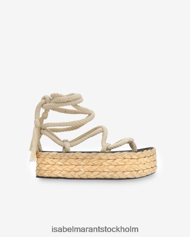 Skodon Isabel Marant elif sandaler naturlig unisex- D80P02878