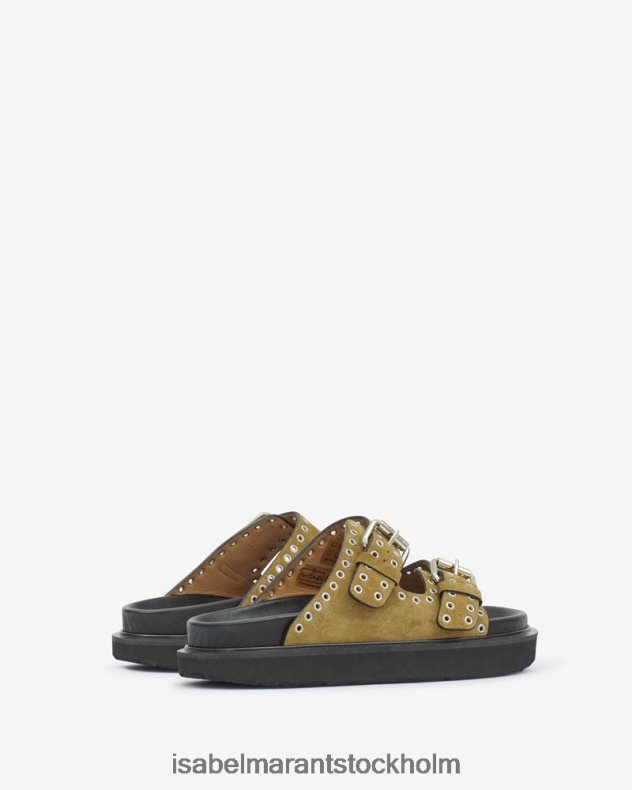 Skodon Isabel Marant lennya sandaler taupe unisex- D80P02869