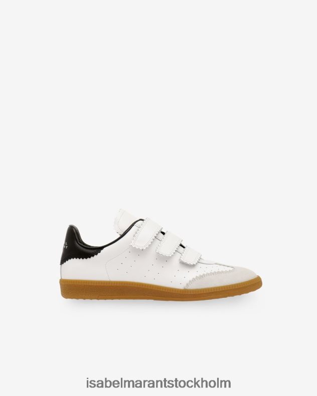 Skodon Isabel Marant beth läder sneakers vit unisex- D80P02822