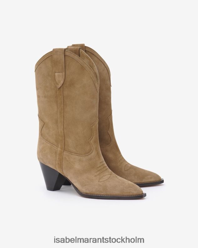 Skodon Isabel Marant luiette cowboystövlar taupe unisex- D80P02766