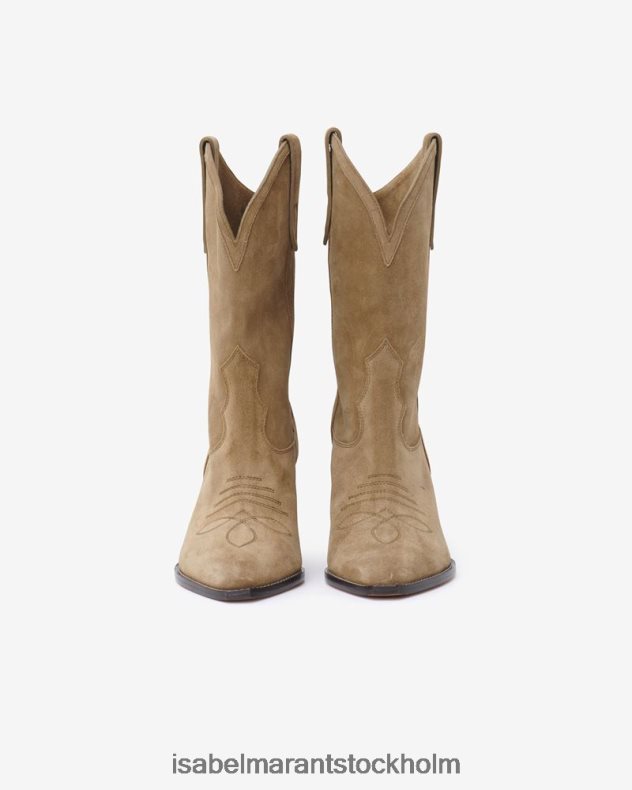 Skodon Isabel Marant luiette cowboystövlar taupe unisex- D80P02766