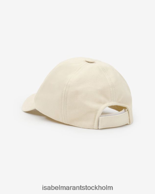 tillbehör Isabel Marant tyron cap ecru unisex- D80P027