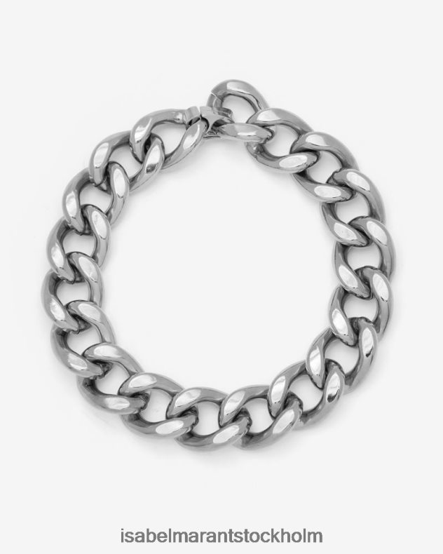 tillbehör Isabel Marant länkar choker silver unisex- D80P021165